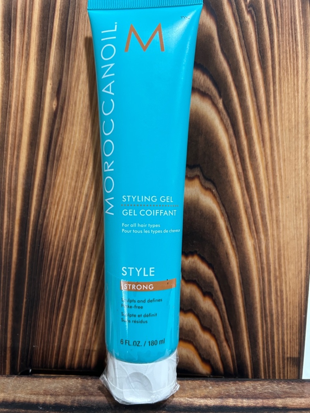 Moroccanoil Turquoise Styling Gel with Orange Accents